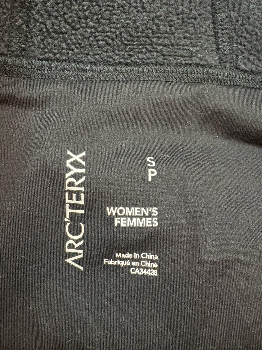 Arc'teryx Covert Hoody Full-Zip Fleece Jacket Women's Gray Black Charcoal - Picture 8 of 10